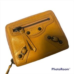 BALENCIAGA Card Wallet/ Mini Wallet/ Zipper Wallet